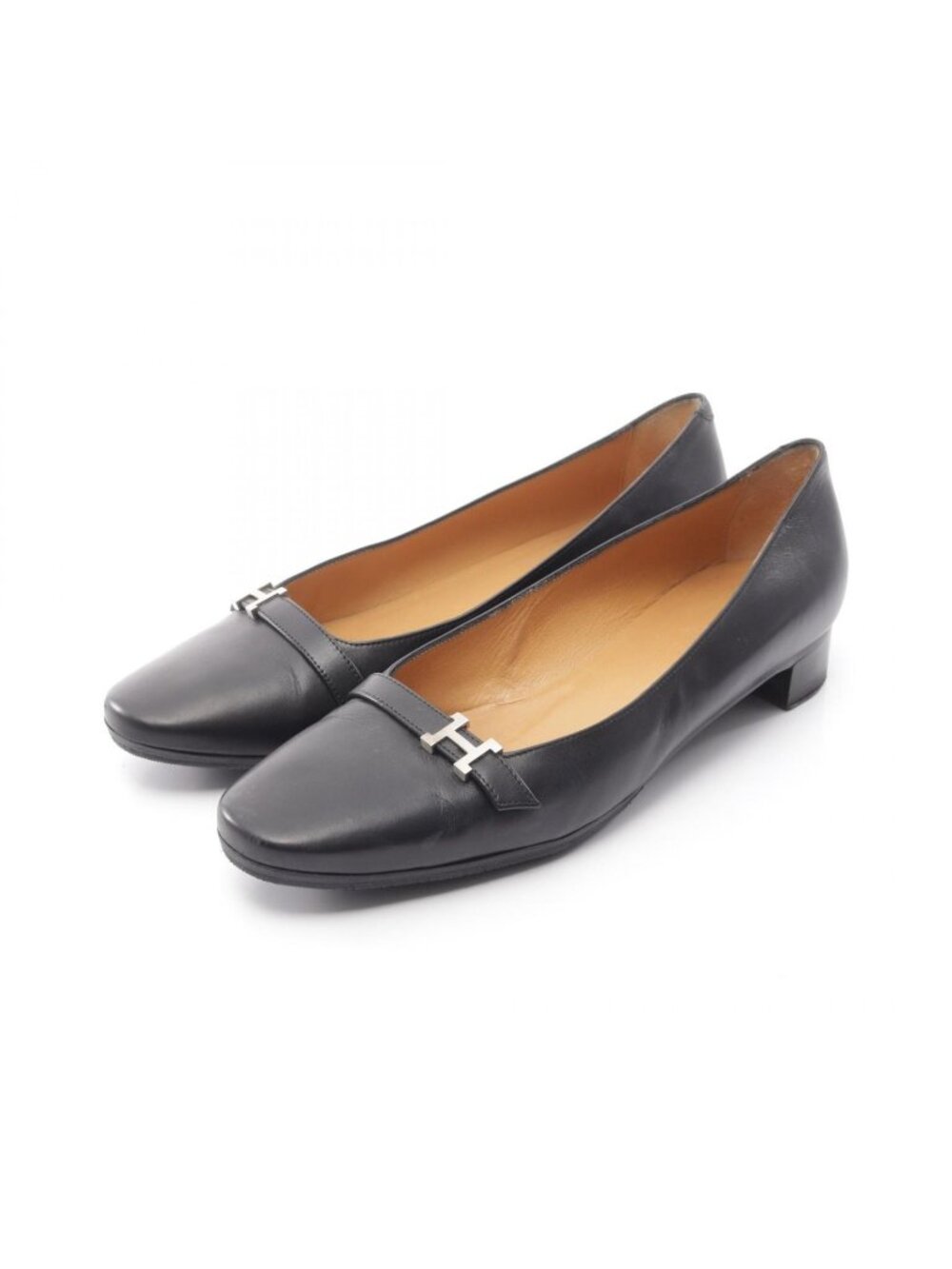 Hermes Pumps Hapi Leather Heels